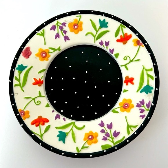 Yankee Candle Noelle Dahlen Boho Floral Large Ceramic Candle Shade & Base Plate - Picture 4 of 11